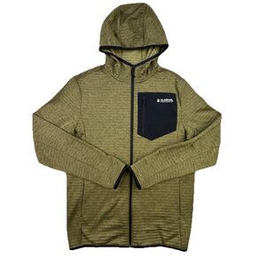 Alaskan Hardgear Blackburn Hoodie Small Green Full Zip Jacket Duluth Trading